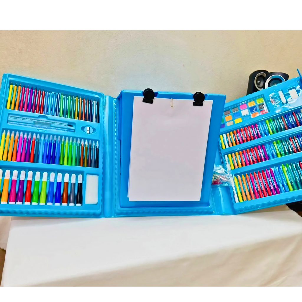 128/208 Pcs Premium Kids Art Set with Art Board
